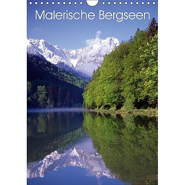 Malerische Bergseen (Wandkalender 2018 DIN A4 hoch), Lothar reupert