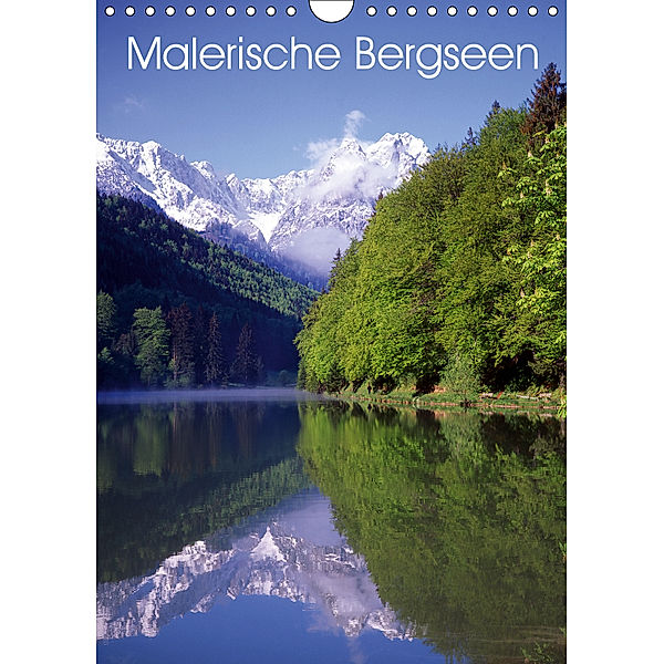Malerische Bergseen (Wandkalender 2019 DIN A4 hoch), lothar reupert