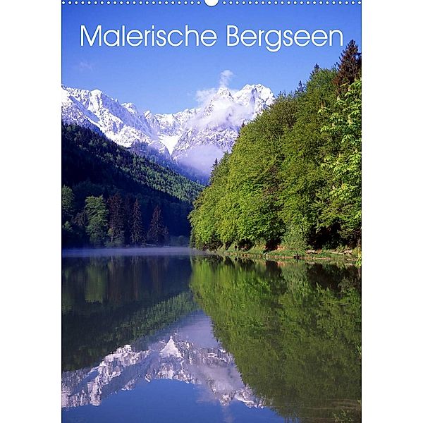 Malerische Bergseen (Wandkalender 2023 DIN A2 hoch), lothar reupert