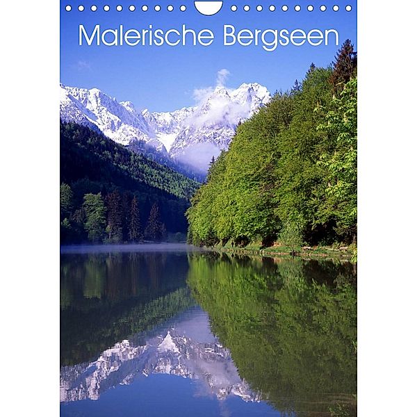Malerische Bergseen (Wandkalender 2023 DIN A4 hoch), lothar reupert