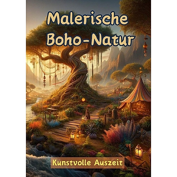 Malerische Boho-Natur, Maxi Pinselzauber