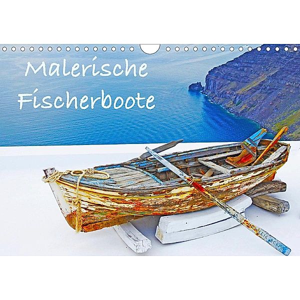 Malerische Fischerboote (Wandkalender 2020 DIN A4 quer), Melanie Sommer