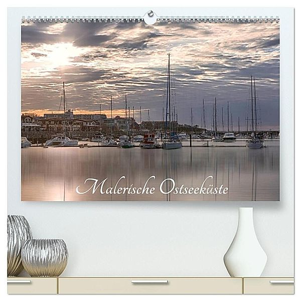 Malerische Ostsee (hochwertiger Premium Wandkalender 2024 DIN A2 quer), Kunstdruck in Hochglanz, K. Pionot AD, Andrea Dievernich