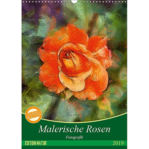 Malerische Rosen (Wandkalender 2019 DIN A3 hoch), N N