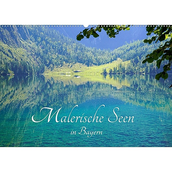Malerische Seen in Bayern (Wandkalender 2023 DIN A2 quer), Elisabeth Schittenhelm