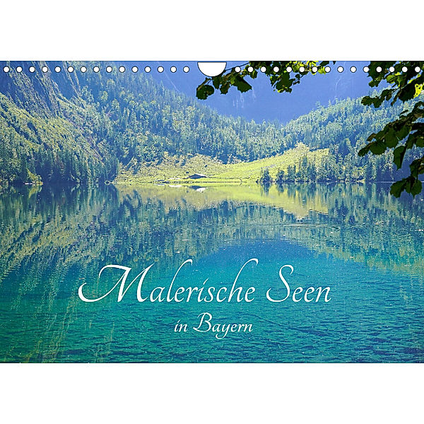 Malerische Seen in Bayern (Wandkalender 2023 DIN A4 quer), N N