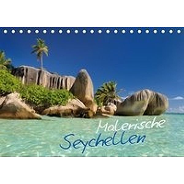 Malerische Seychellen (Tischkalender 2016 DIN A5 quer), Calvendo