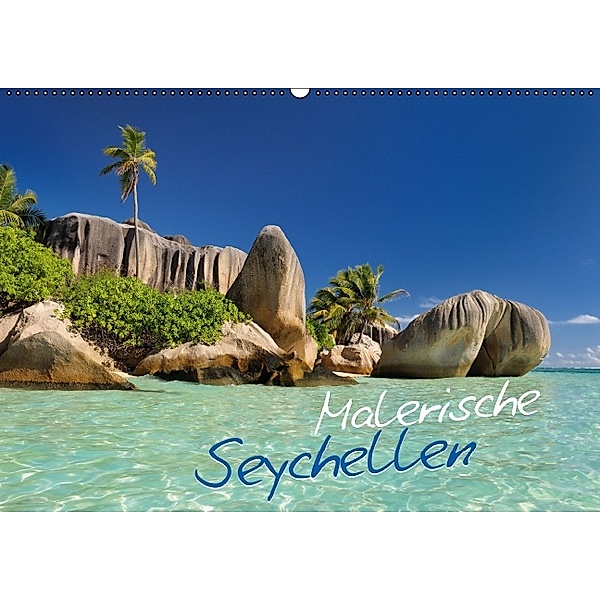 Malerische Seychellen (Wandkalender 2014 DIN A2 quer)