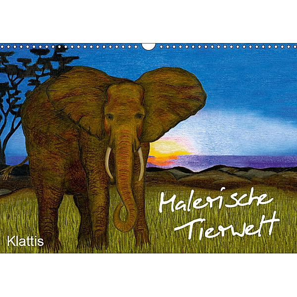 Malerische Tierwelt (Wandkalender 2019 DIN A3 quer), Klattis