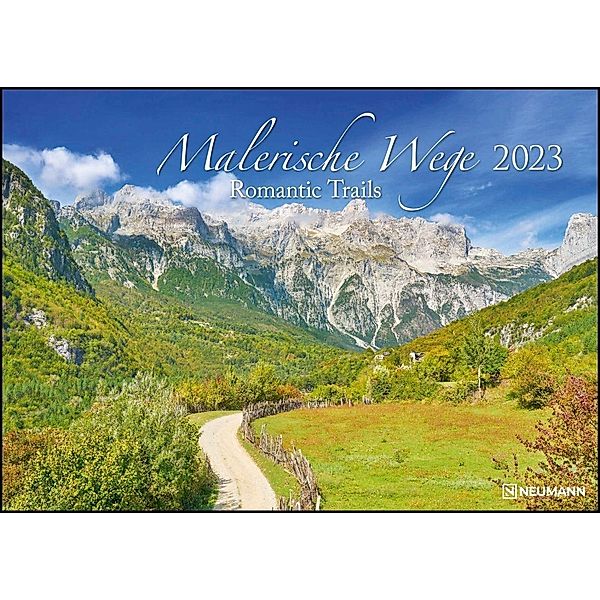 Malerische Wege 2023 - Wand-Kalender - 42x29,7 - Natur