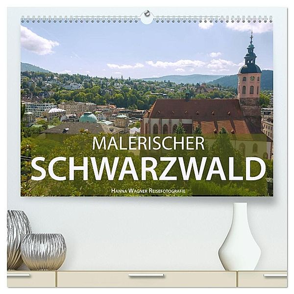 Malerischer Schwarzwald (hochwertiger Premium Wandkalender 2024 DIN A2 quer), Kunstdruck in Hochglanz, Hanna Wagner