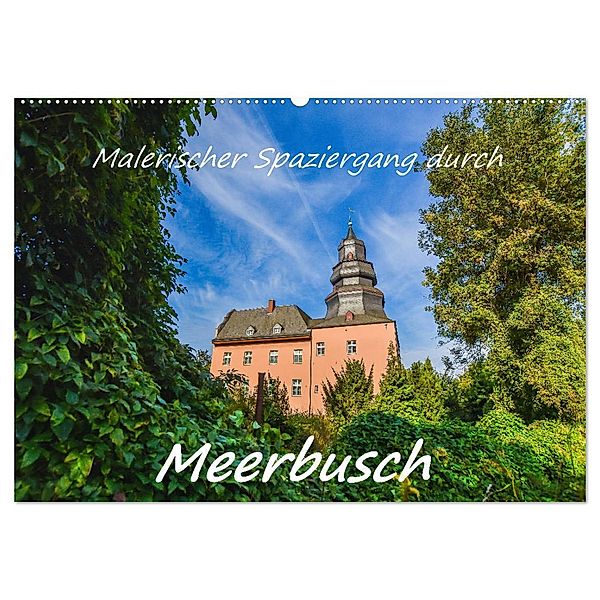 Malerischer Spaziergang durch Meerbusch (Wandkalender 2024 DIN A2 quer), CALVENDO Monatskalender, Bettina Hackstein