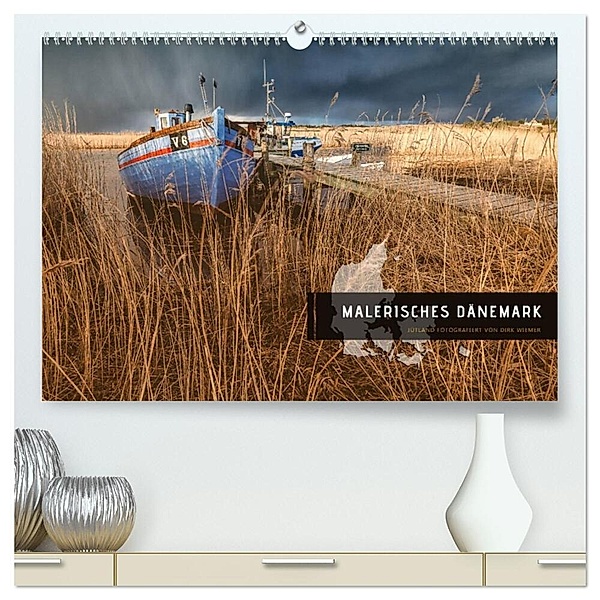 Malerisches Dänemark (hochwertiger Premium Wandkalender 2024 DIN A2 quer), Kunstdruck in Hochglanz, Dirk Wiemer
