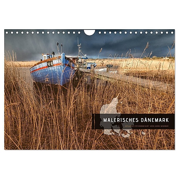 Malerisches Dänemark (Wandkalender 2024 DIN A4 quer), CALVENDO Monatskalender, Dirk Wiemer