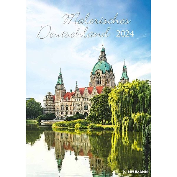 Malerisches Deutschland 2024 - Foto-Kalender - Wand-Kalender - 29,7x42