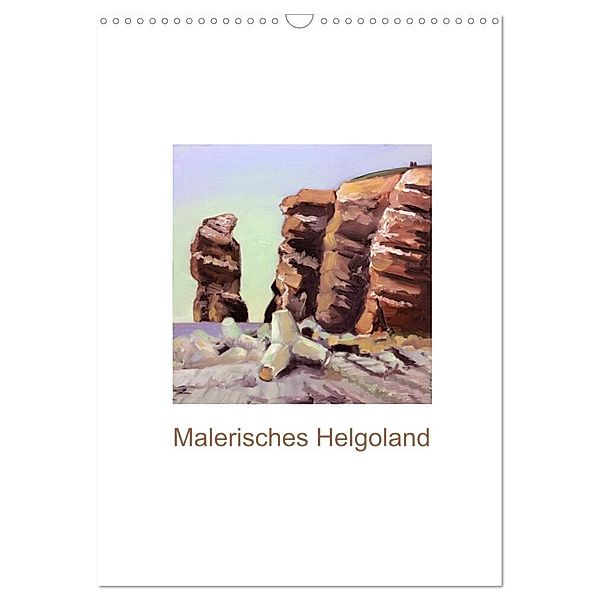 Malerisches Helgoland (Wandkalender 2024 DIN A3 hoch), CALVENDO Monatskalender, Julia Pasinski