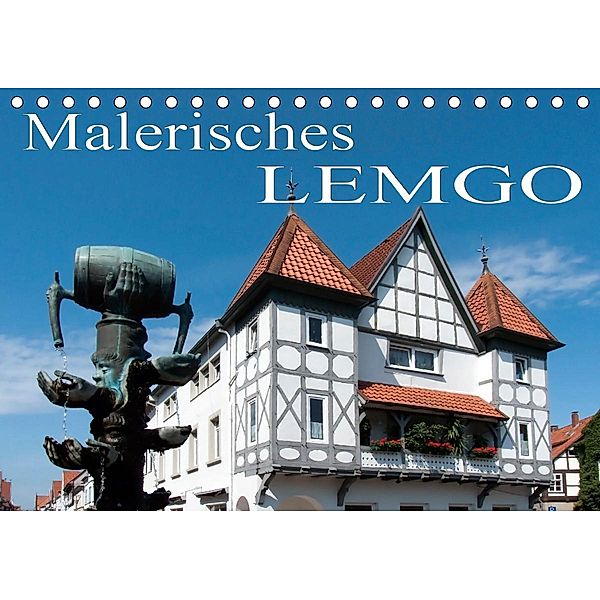 Malerisches Lemgo (Tischkalender 2021 DIN A5 quer), Happyroger