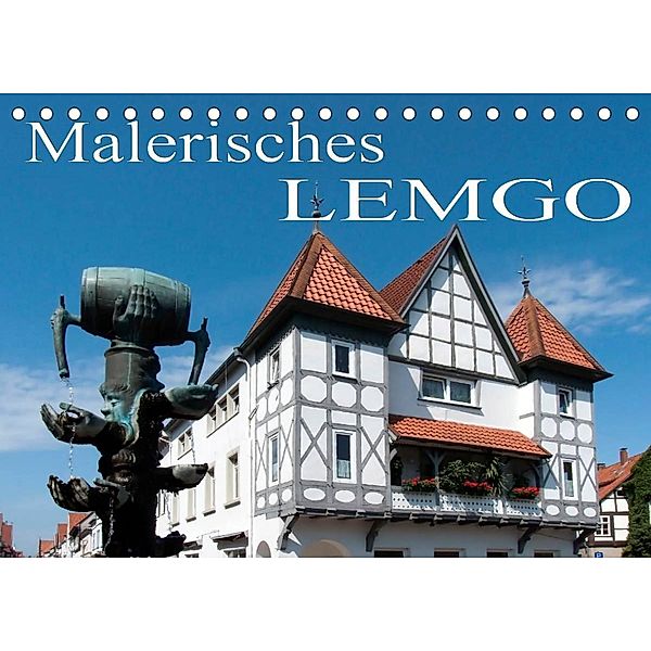 Malerisches Lemgo (Tischkalender 2023 DIN A5 quer), Happyroger