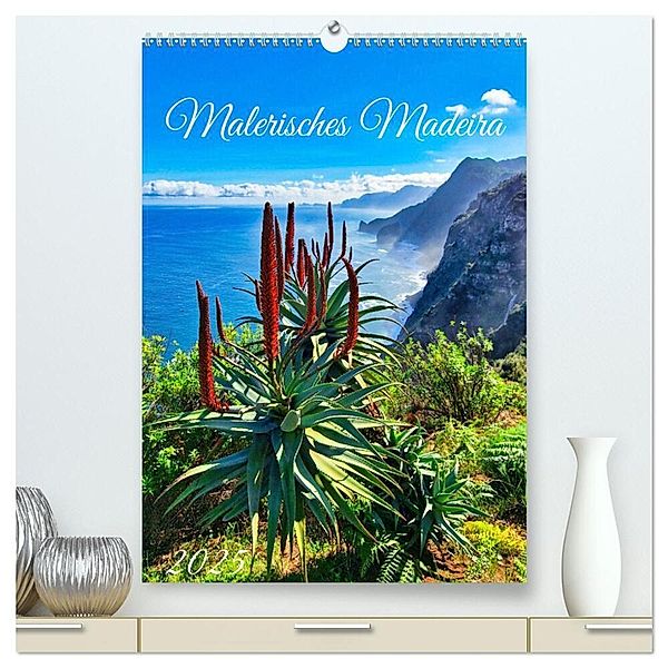 Malerisches Madeira (hochwertiger Premium Wandkalender 2025 DIN A2 hoch), Kunstdruck in Hochglanz, Calvendo, Claudia Kleemann