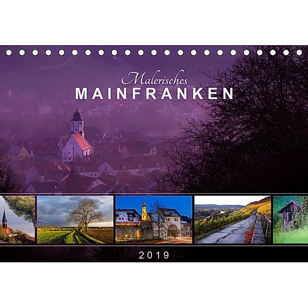 Malerisches Mainfranken (Tischkalender 2021 DIN A5 quer), Volker Müther