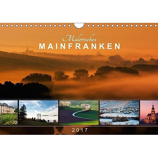 Malerisches Mainfranken (Wandkalender 2017 DIN A4 quer), Volker Müther