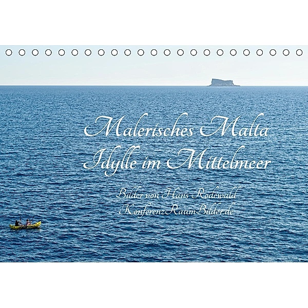 Malerisches Malta - Idylle im Mittelmeer (Tischkalender 2020 DIN A5 quer), Hans Rodewald CreativK.de