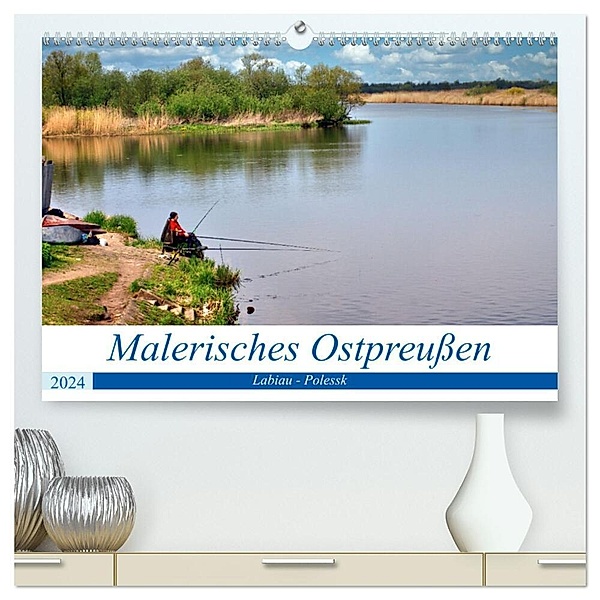Malerisches Ostpreussen - Labiau-Polessk (hochwertiger Premium Wandkalender 2024 DIN A2 quer), Kunstdruck in Hochglanz, Henning von Löwis of Menar