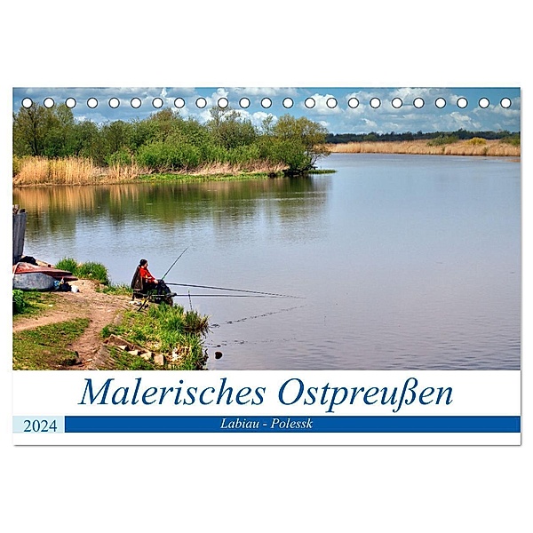 Malerisches Ostpreussen - Labiau-Polessk (Tischkalender 2024 DIN A5 quer), CALVENDO Monatskalender, Henning von Löwis of Menar