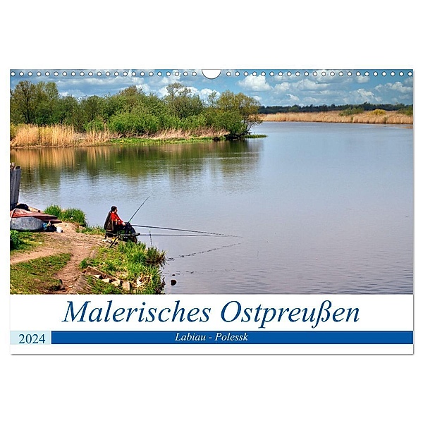Malerisches Ostpreussen - Labiau-Polessk (Wandkalender 2024 DIN A3 quer), CALVENDO Monatskalender, Henning von Löwis of Menar