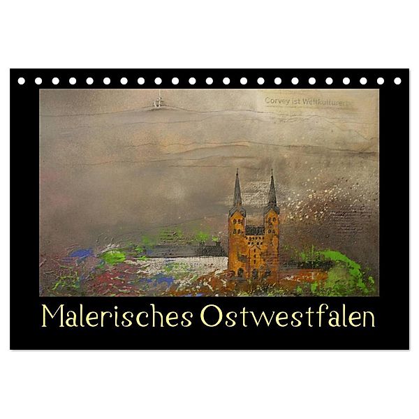 Malerisches Ostwestfalen (Tischkalender 2025 DIN A5 quer), CALVENDO Monatskalender, Calvendo, Sabine Diedrich