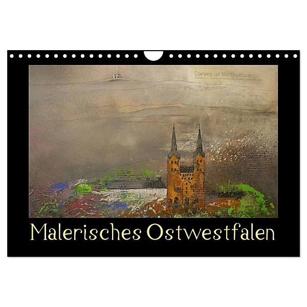 Malerisches Ostwestfalen (Wandkalender 2024 DIN A4 quer), CALVENDO Monatskalender, Sabine Diedrich