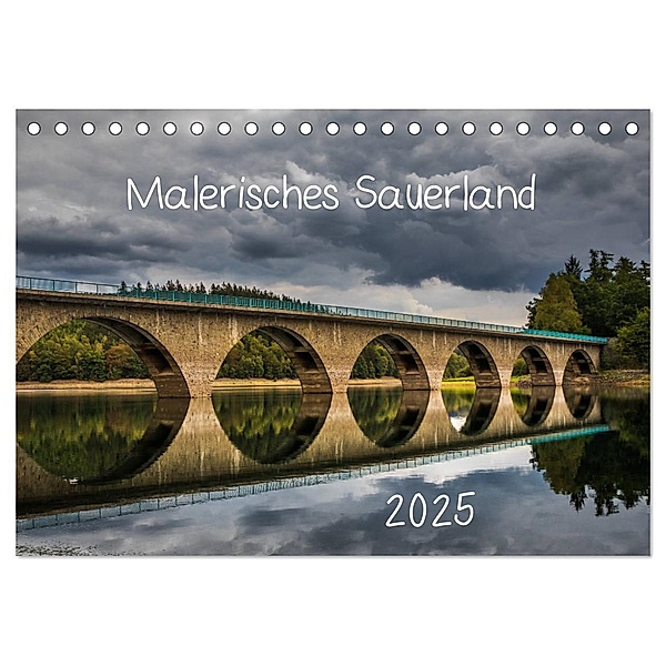 Malerisches Sauerland (Tischkalender 2025 DIN A5 quer), CALVENDO Monatskalender, Calvendo, Simone Rein