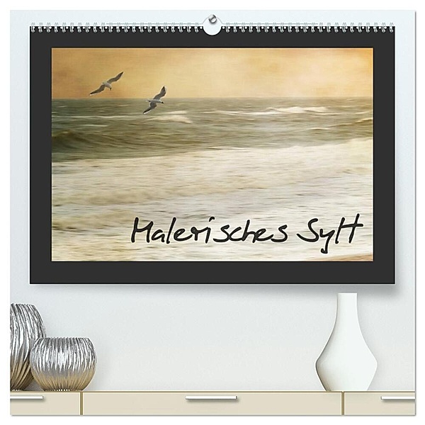 Malerisches Sylt (hochwertiger Premium Wandkalender 2024 DIN A2 quer), Kunstdruck in Hochglanz, Anja Otto