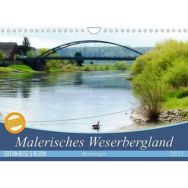 Malerisches Weserbergland - Beverungen (Wandkalender 2023 DIN A4 quer), Sonja Teßen