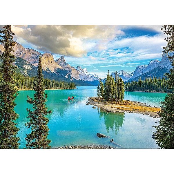 Eurographics Malign Lake Alberta (Puzzle)