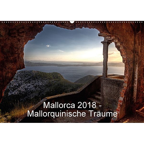 Mallorca 2018 - Mallorquinische Träume (Wandkalender 2018 DIN A2 quer), Jürgen Seibertz