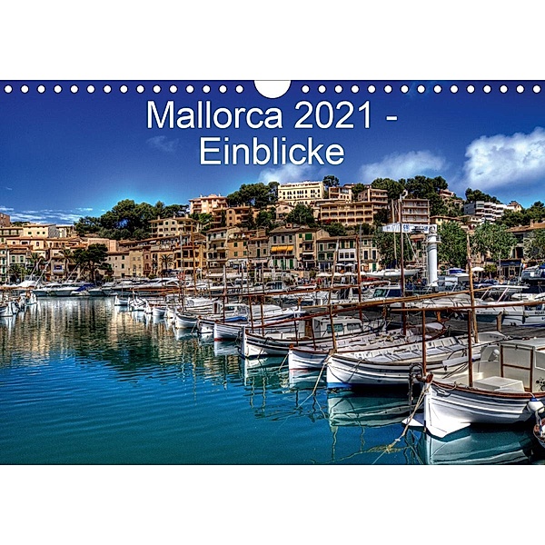 Mallorca 2021 - Einblicke (Wandkalender 2021 DIN A4 quer), Juergen Seibertz