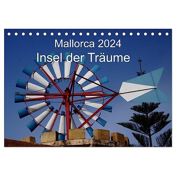 Mallorca 2024 - Insel der Träume (Tischkalender 2024 DIN A5 quer), CALVENDO Monatskalender, Jürgen Seibertz
