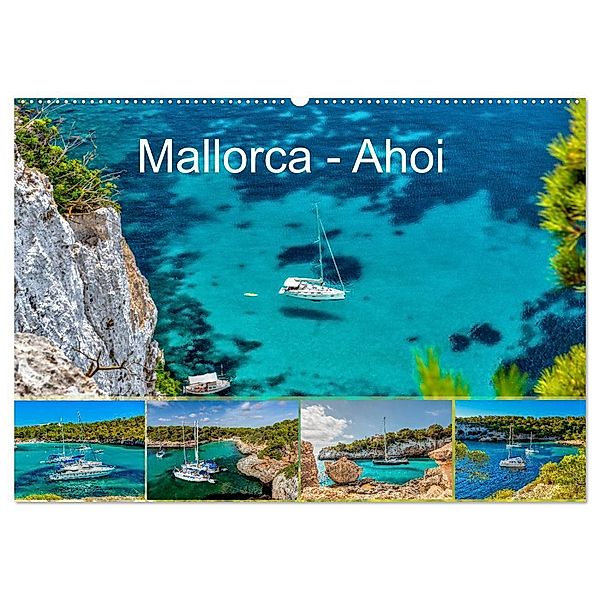 Mallorca - Ahoi (Wandkalender 2024 DIN A2 quer), CALVENDO Monatskalender, Jürgen Seibertz - mallorca-zuhause.com
