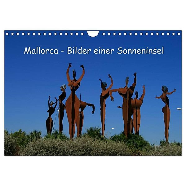 Mallorca - Bilder einer Sonneninsel (Wandkalender 2024 DIN A4 quer), CALVENDO Monatskalender, Eva Winter