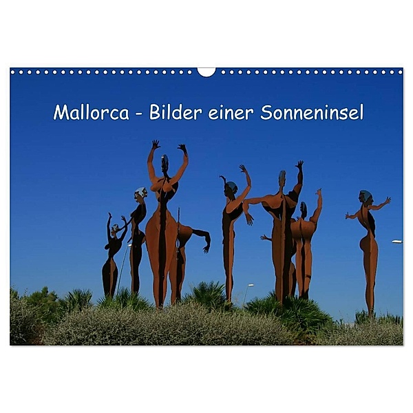 Mallorca - Bilder einer Sonneninsel (Wandkalender 2024 DIN A3 quer), CALVENDO Monatskalender, Eva Winter