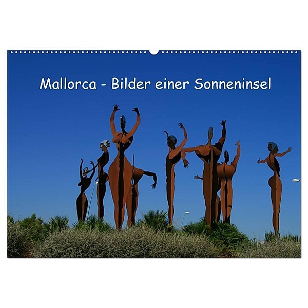 Mallorca - Bilder einer Sonneninsel (Wandkalender 2024 DIN A2 quer), CALVENDO Monatskalender, Eva Winter