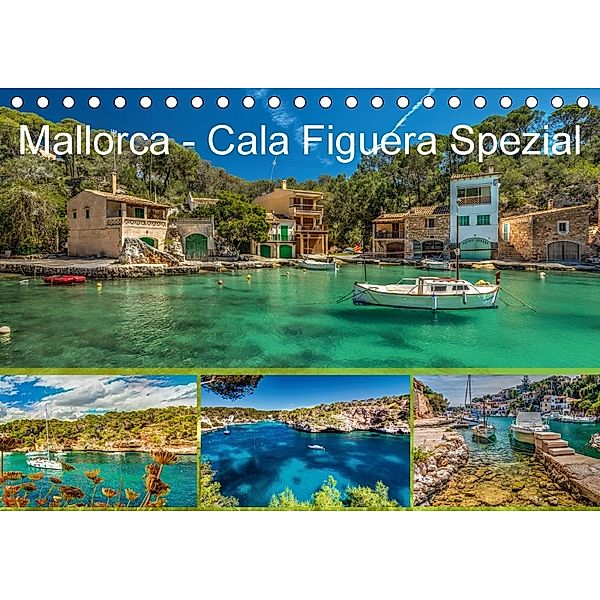 Mallorca - Cala Figuera Spezial (Tischkalender 2018 DIN A5 quer), Jürgen Seibertz