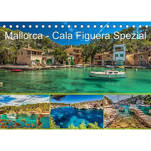 Mallorca - Cala Figuera Spezial (Tischkalender 2023 DIN A5 quer), Jürgen Seibertz