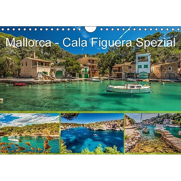 Mallorca - Cala Figuera Spezial (Wandkalender 2018 DIN A4 quer), Jürgen Seibertz