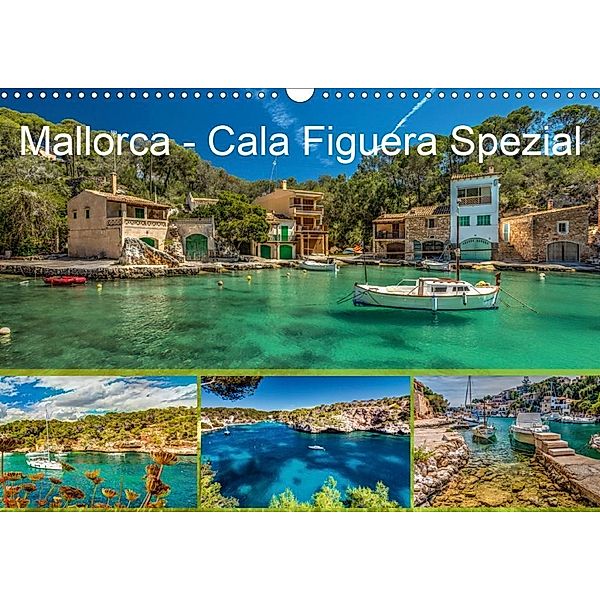 Mallorca - Cala Figuera Spezial (Wandkalender 2020 DIN A3 quer), Jürgen Seibertz