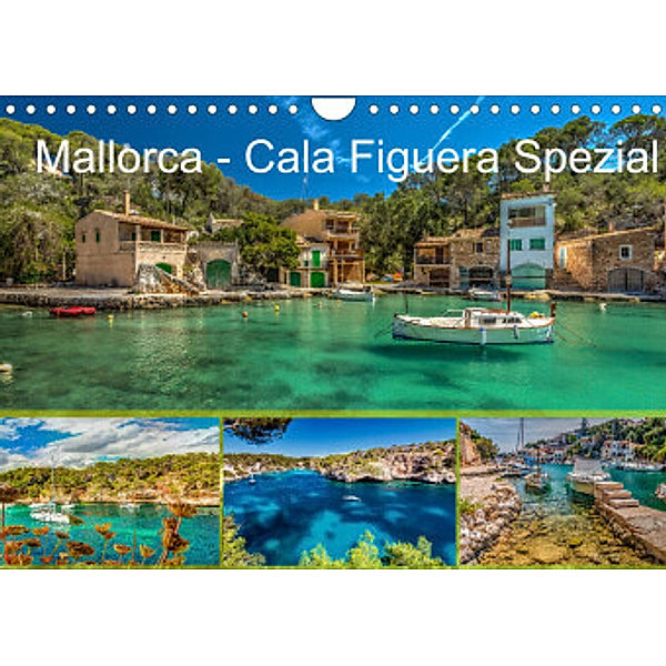 Mallorca - Cala Figuera Spezial (Wandkalender 2022 DIN A4 quer), Jürgen Seibertz
