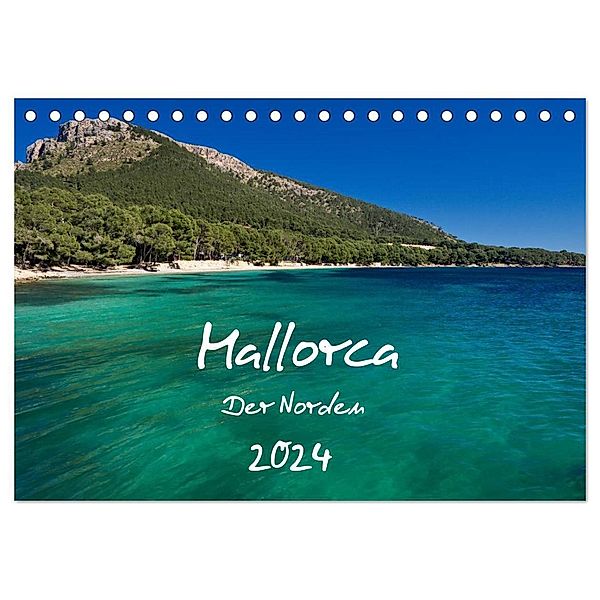 Mallorca - Der Norden (Tischkalender 2024 DIN A5 quer), CALVENDO Monatskalender, Klaus Kolfenbach