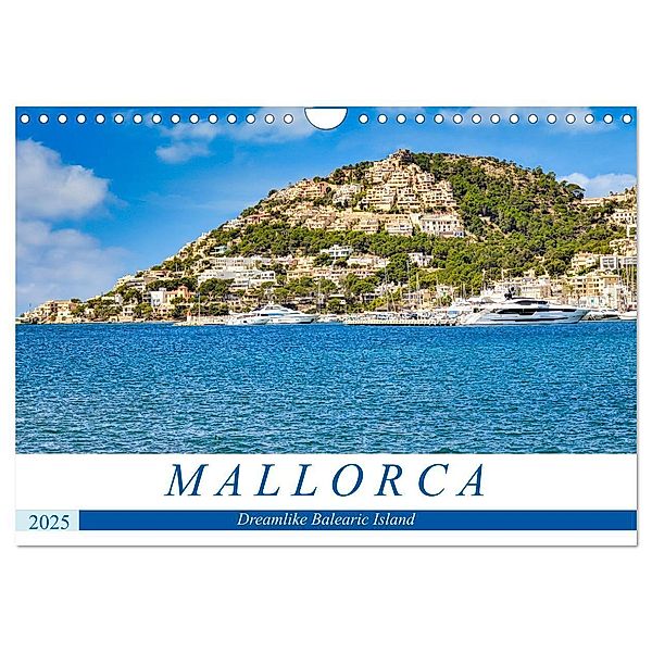 Mallorca Dreamlike Balearic Island (Wall Calendar 2025 DIN A4 landscape), CALVENDO 12 Month Wall Calendar, Calvendo, Dieter Meyer