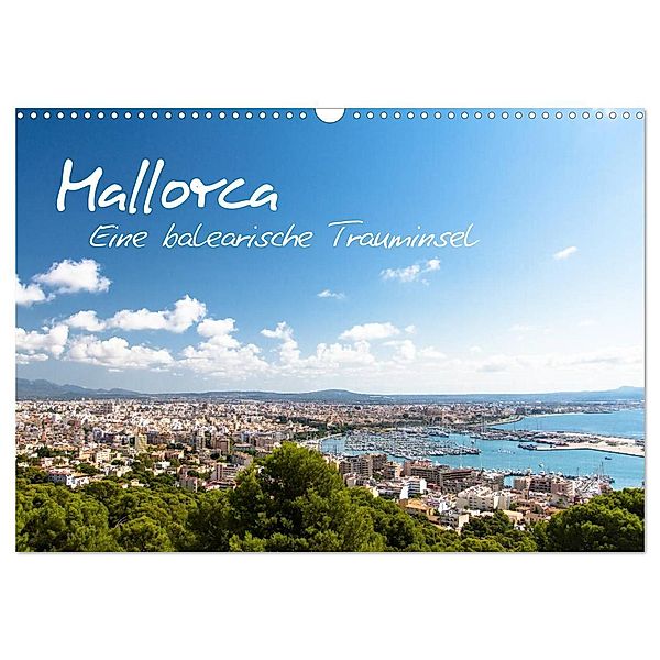 Mallorca - Eine balearische Trauminsel (Wandkalender 2024 DIN A3 quer), CALVENDO Monatskalender, Björn Fey